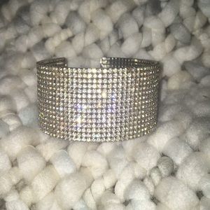 Cubic Zirconia Rhinestones Bracelet